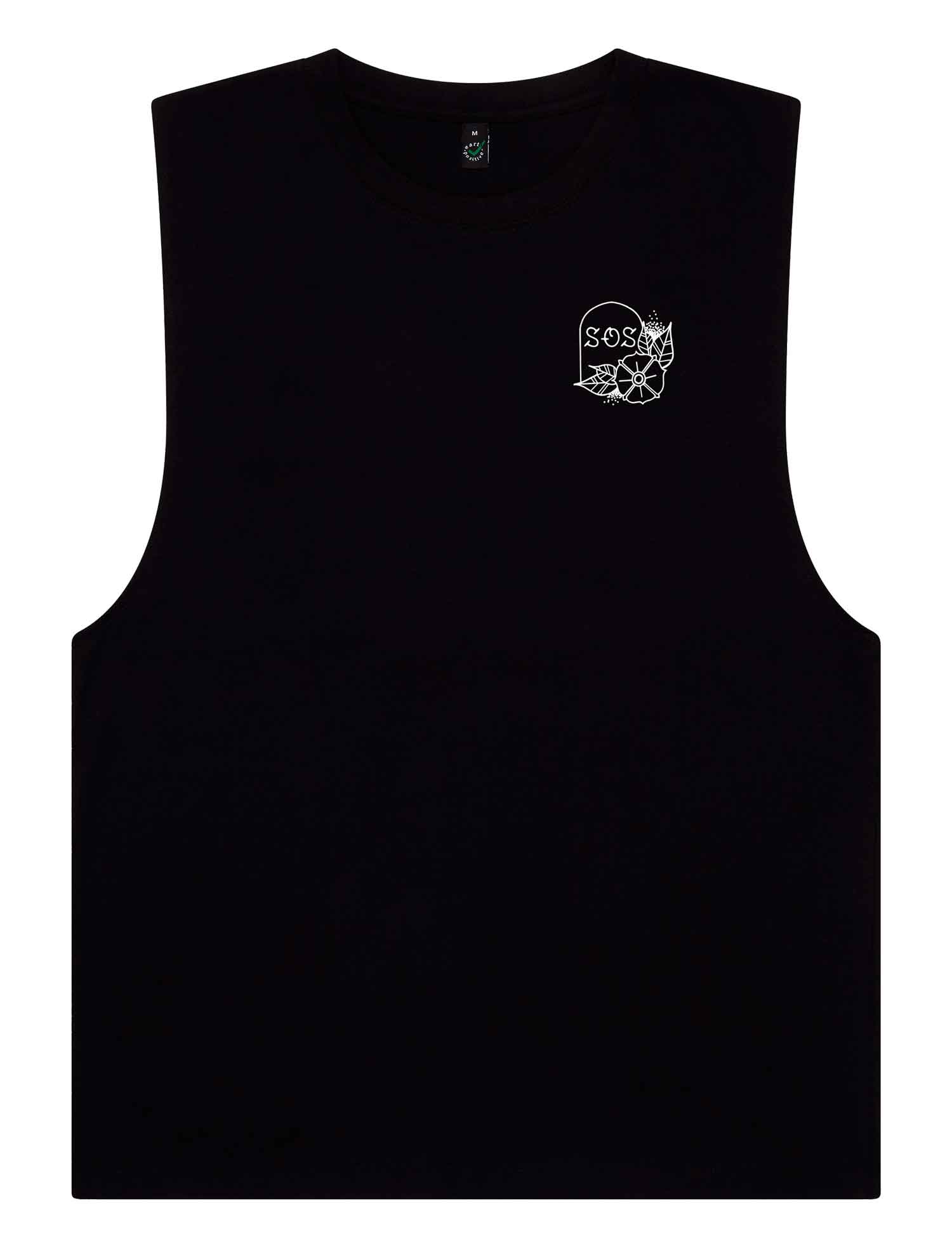 Rest In Peace Sleeveless T-Shirt - Save Our Souls Clothing