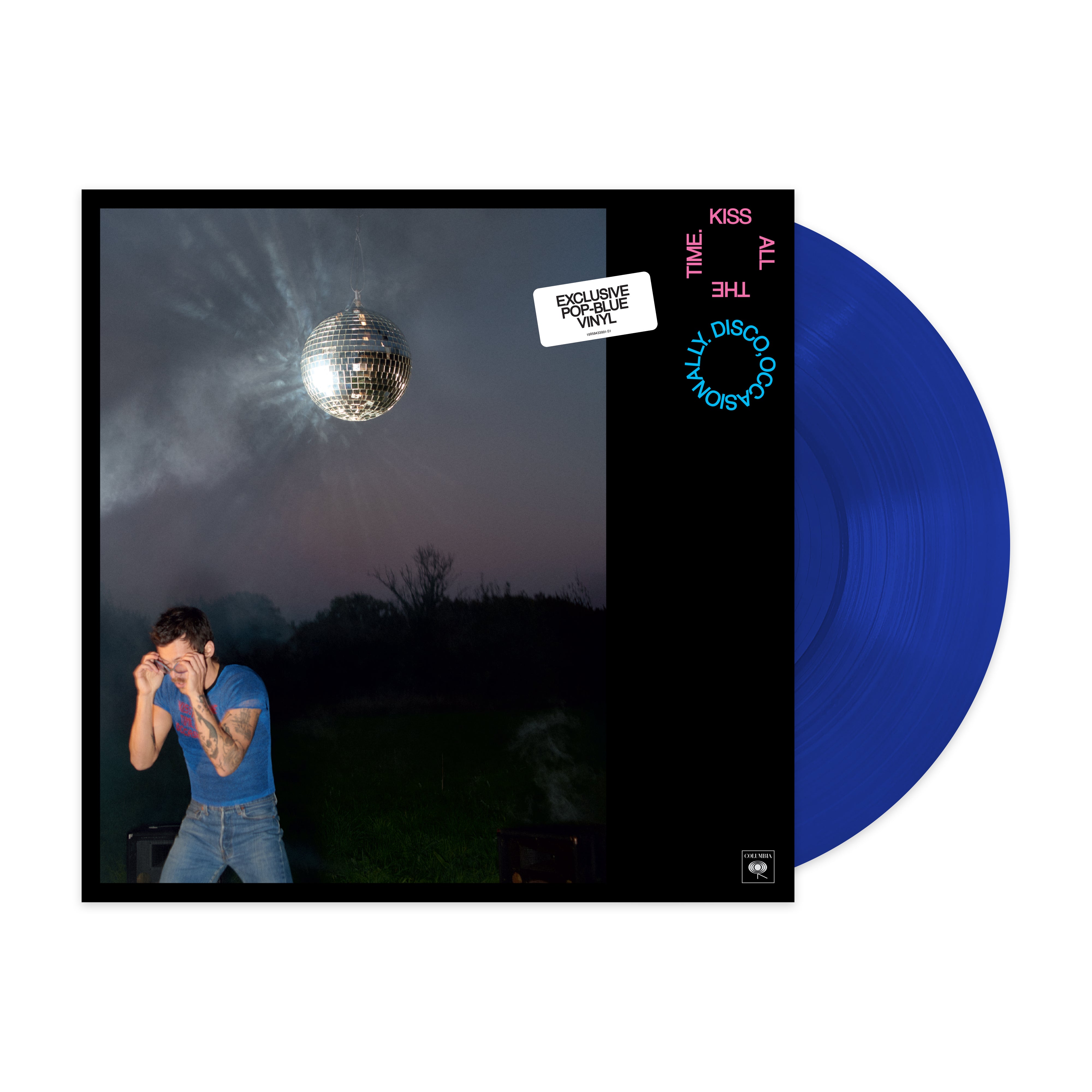 Harry Styles - Kiss All The Time. Disco, Occasionally. (1LP Neptune Blue Vinyl)