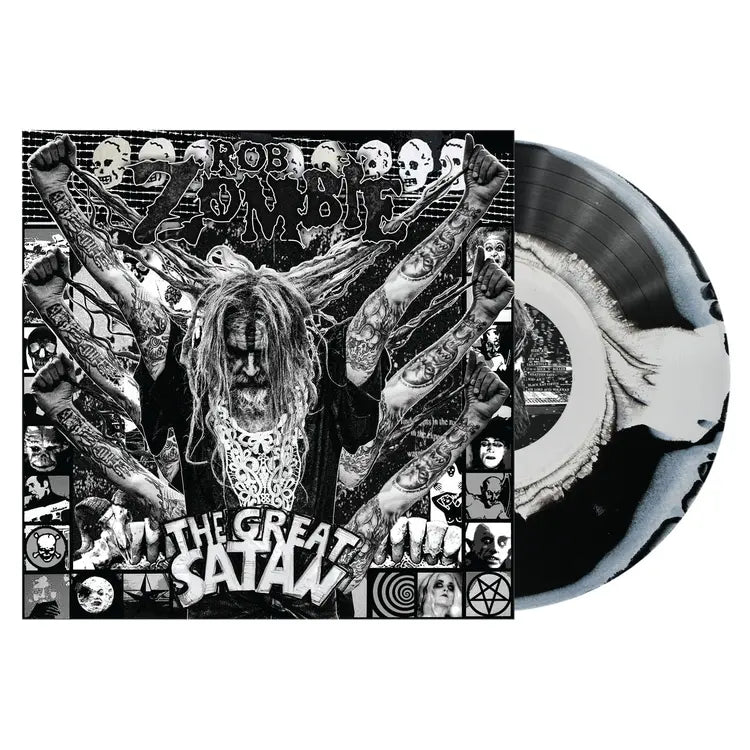 Rob Zombie - The Great Satan (1LP Black & White Swirl Vinyl)