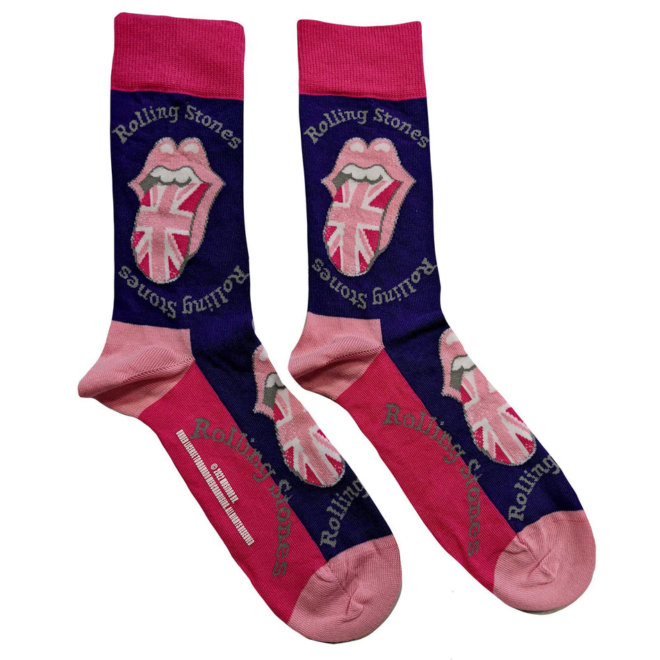 The Rolling Stones: UK Tongue Socks