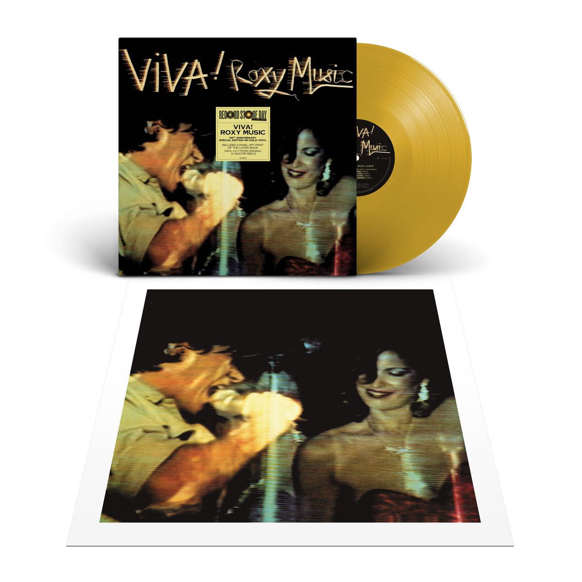 Roxy Music - Viva! Roxy Music - RSD 2026 (1LP Gold Vinyl) – Save Our ...