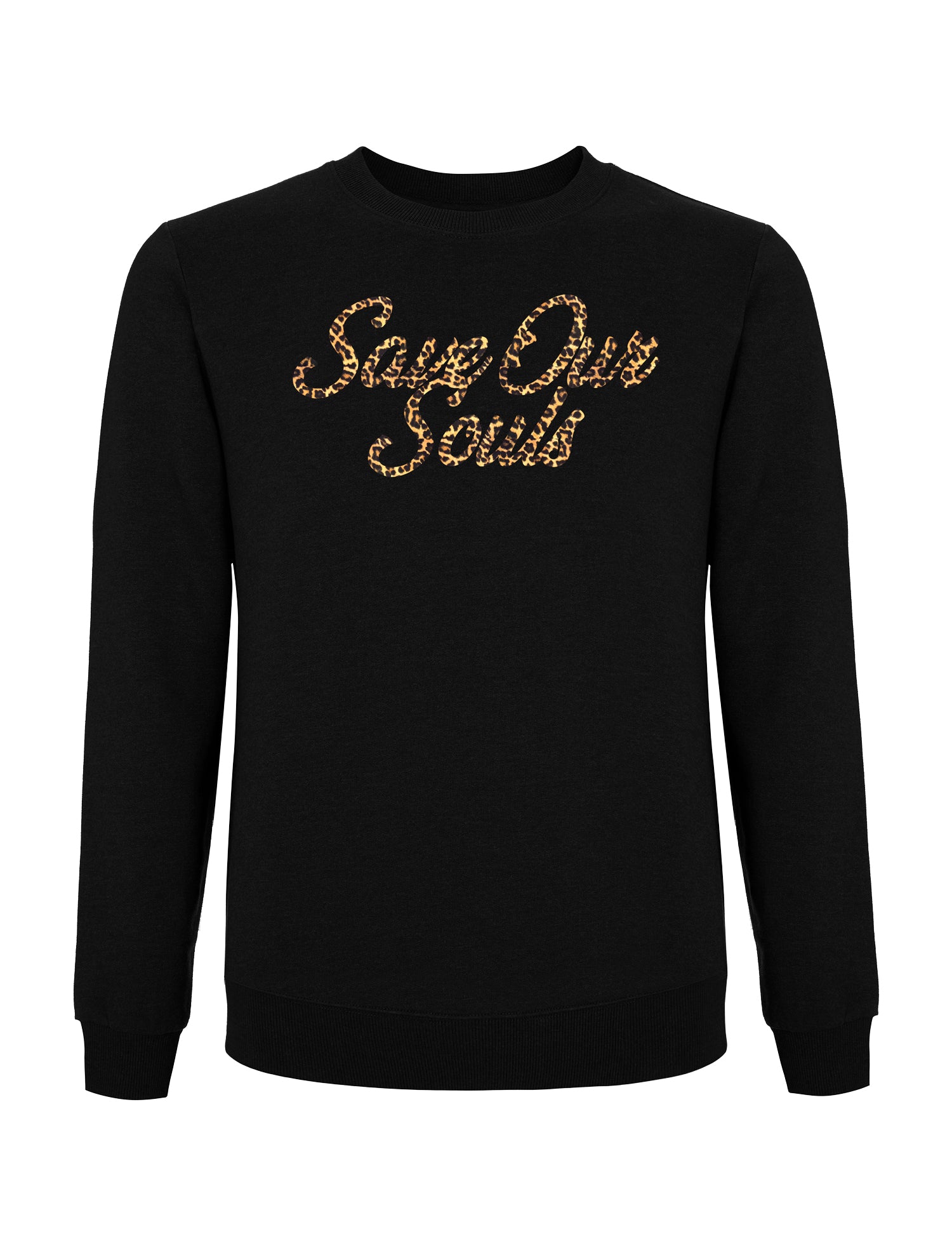 SOS Leopard Print Sweatshirt - Save Our Souls Clothing