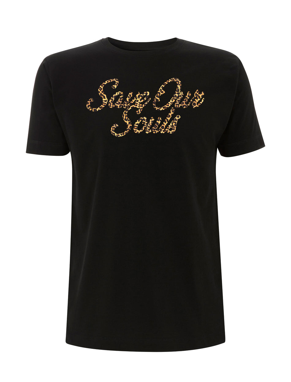 SOS Leopard Print T-Shirt - Save Our Souls Clothing