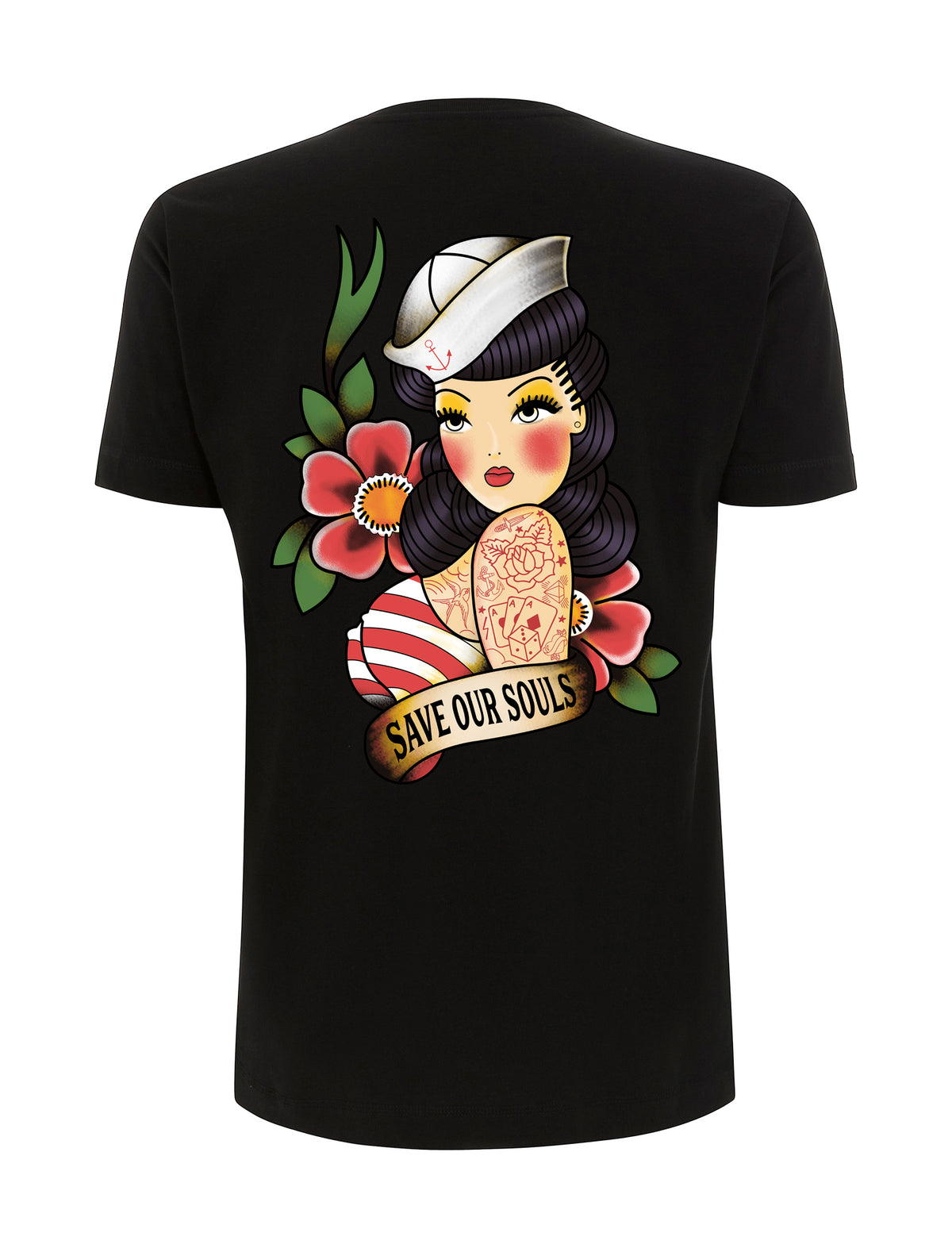 Sailor Girl T-Shirt - Save Our Souls Clothing