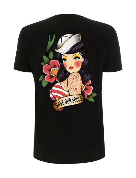 Sailor Girl T-Shirt - Save Our Souls Clothing