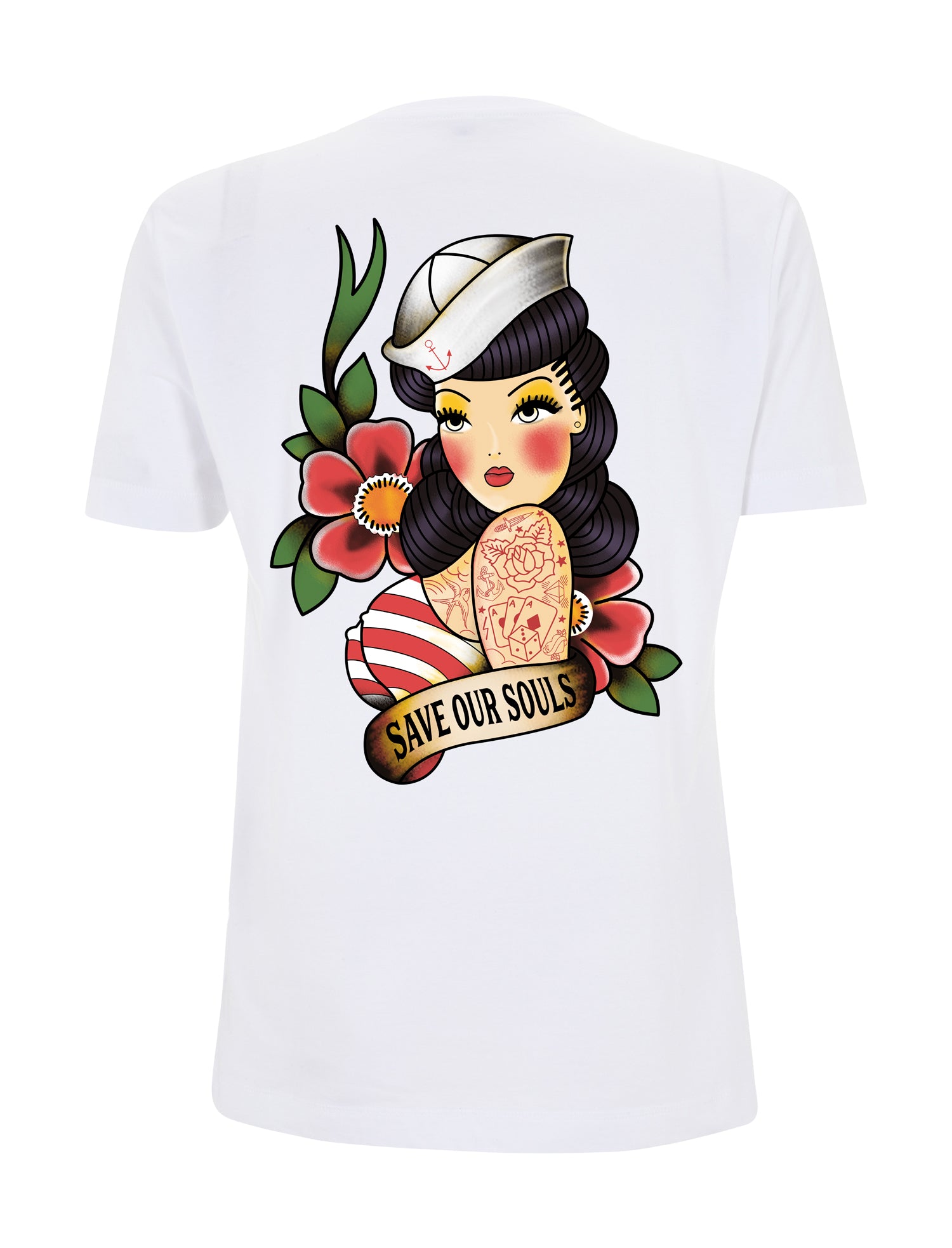 Sailor Girl T-Shirt - Save Our Souls Clothing