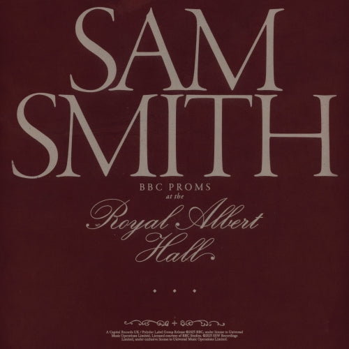 Sam Smith - BBC Proms At The Royal Albert Hall - RSD 2025 (2LP)