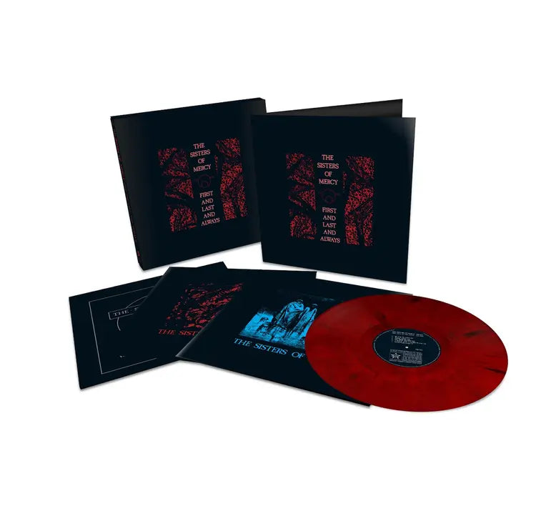 The Sisters Of Mercy - First and Last and Always (4LP Red & Black Marble Vinyl)