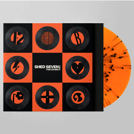 Shed Seven - The Covers (1LP Orange & Black Splatter Vinyl)