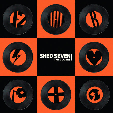 Shed Seven - The Covers (1LP Orange & Black Splatter Vinyl)