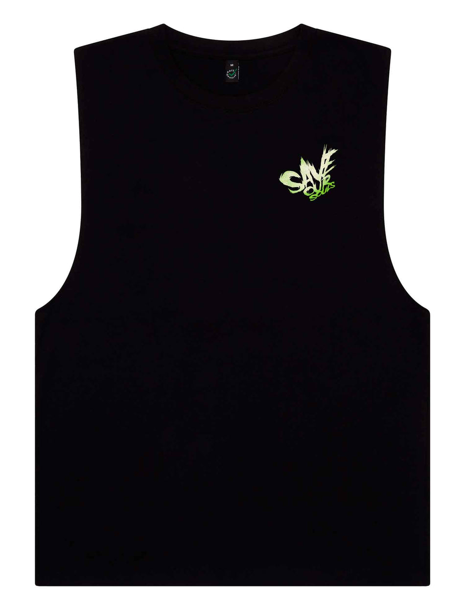 Shin Splint Sleeveless T-Shirt - Save Our Souls Clothing