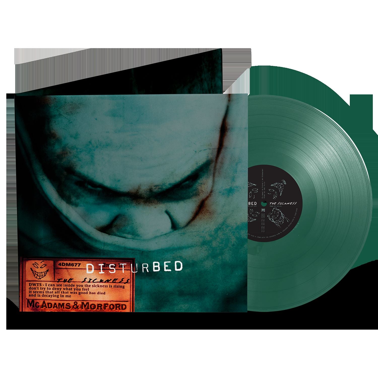 Disturbed - The Sickness - 25th Anniversary (1LP Green Vinyl)