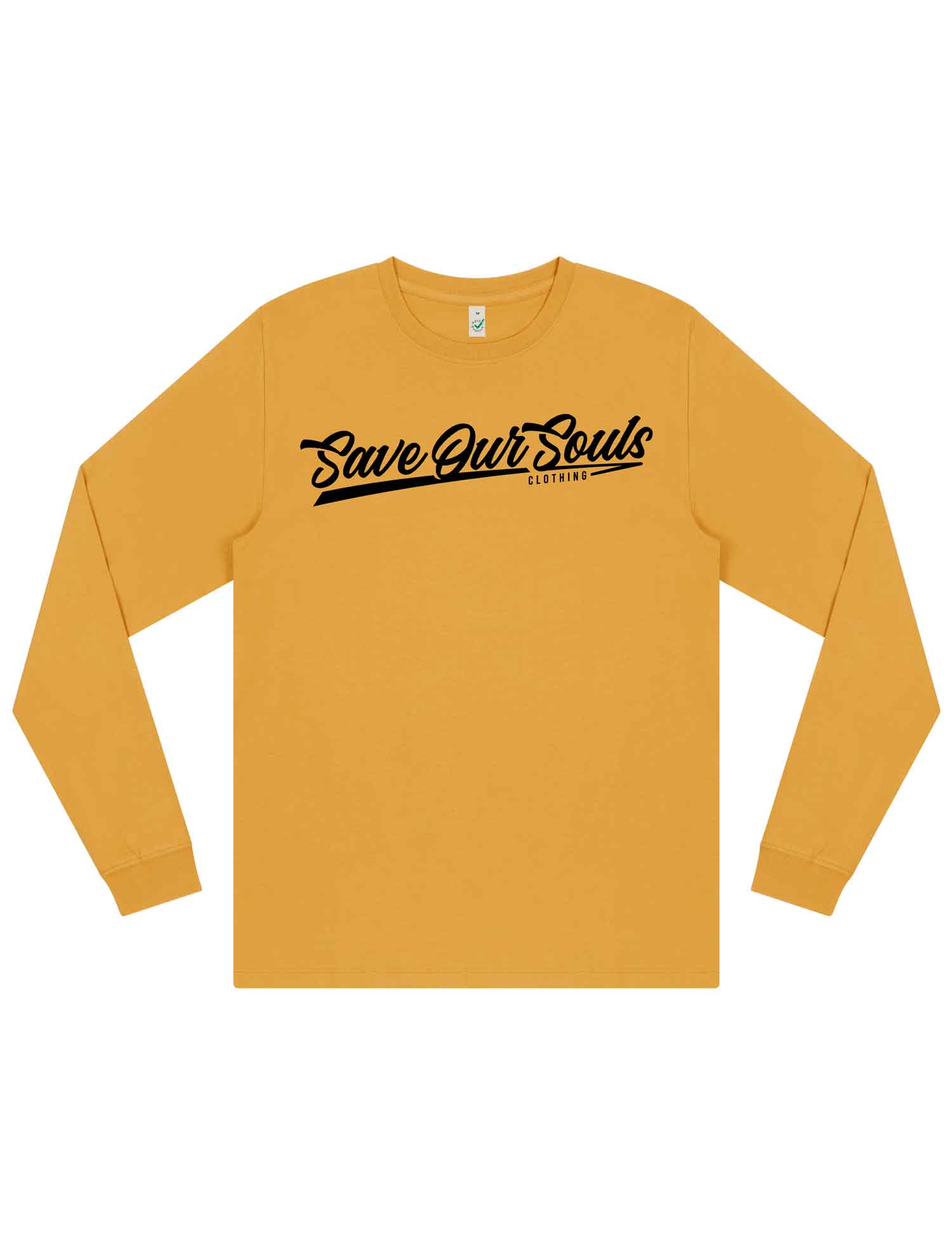 Signature Logo Long Sleeve T-Shirt - Save Our Souls Clothing