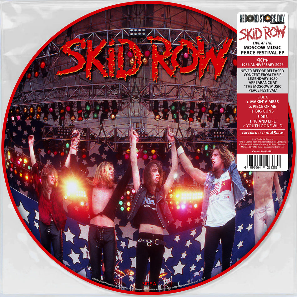 Skid Row - Live at the Moscow Music Peace Festival - RSD 2026 (12" Picture Disc)