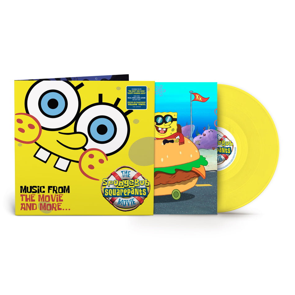 The SpongeBob SquarePants Movie - Music From The Movie and More (1LP Yellow Vinyl)