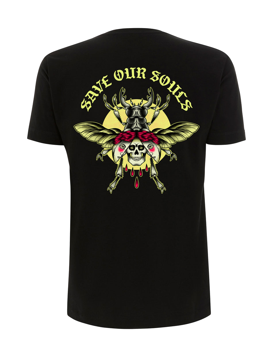 Stag Beetle T-Shirt - Save Our Souls Clothing