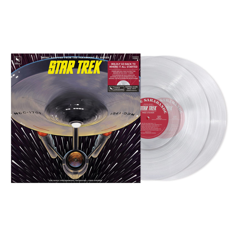 Star Trek: Music Adapted from the Paramount TV Series (2LP Clear Vinyl)
