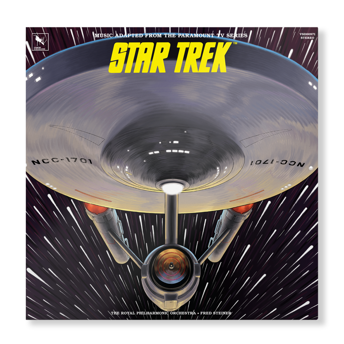Star Trek: Music Adapted from the Paramount TV Series (2LP Clear Vinyl)