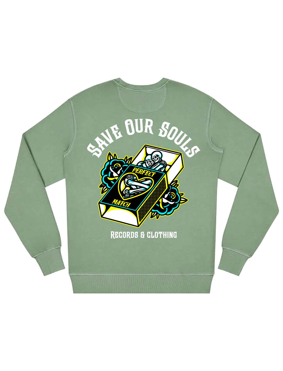 Perfect Match Sweatshirt - Save Our Souls Clothing
