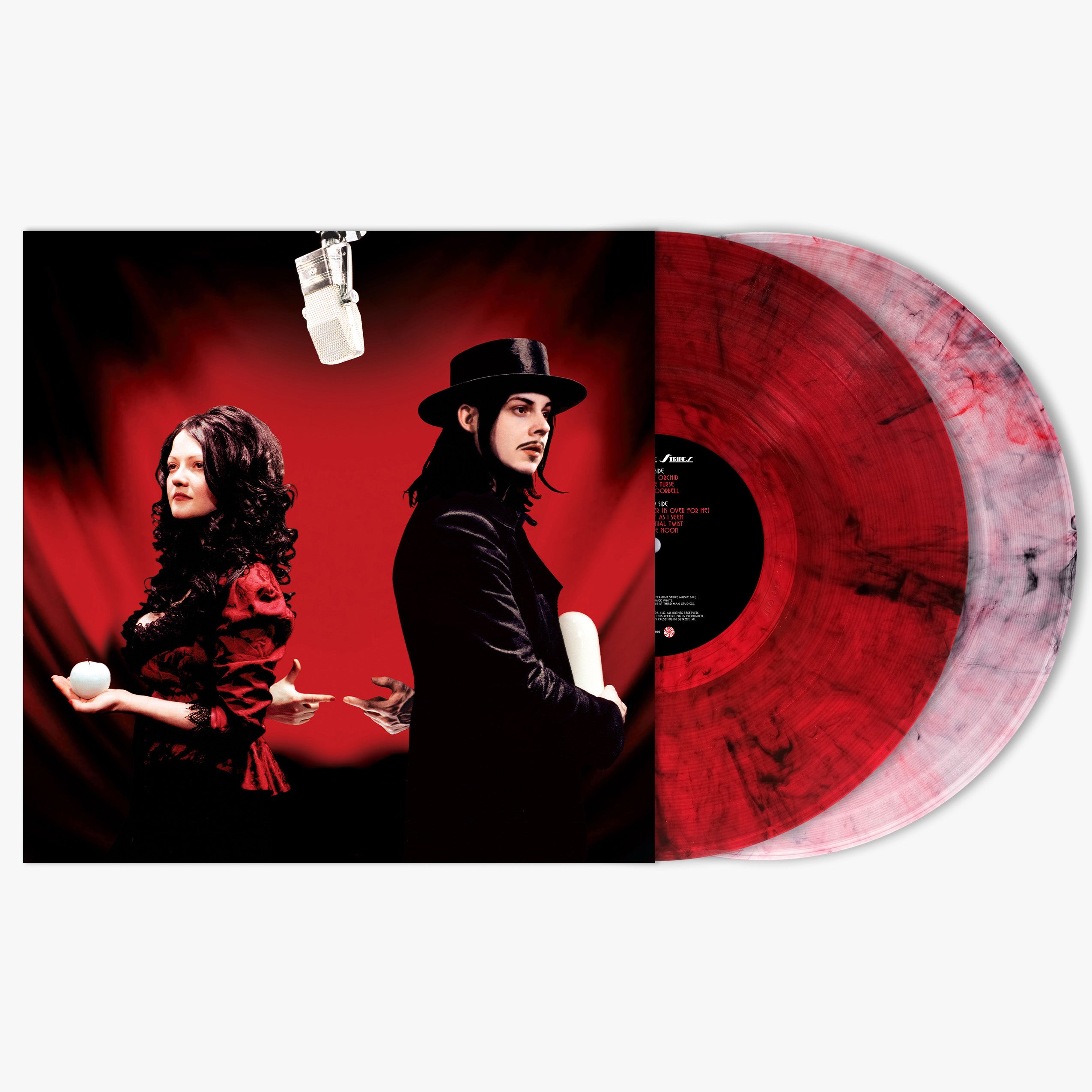 The White Stripes - Get Behind Me Satan - 20th Anniversary (2LP Red Smoke Vinyl)