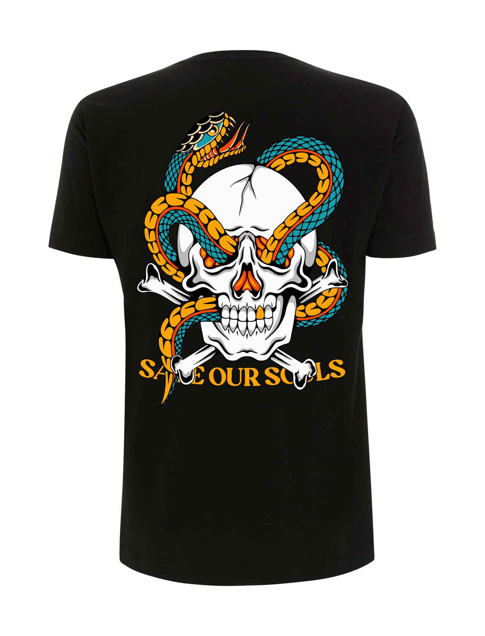 Coiled Fate T-Shirt - Save Our Souls Clothing