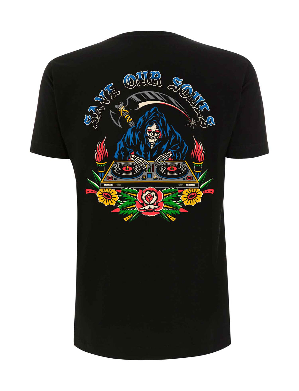 Death On Wax T-Shirt - Save Our Souls Clothing