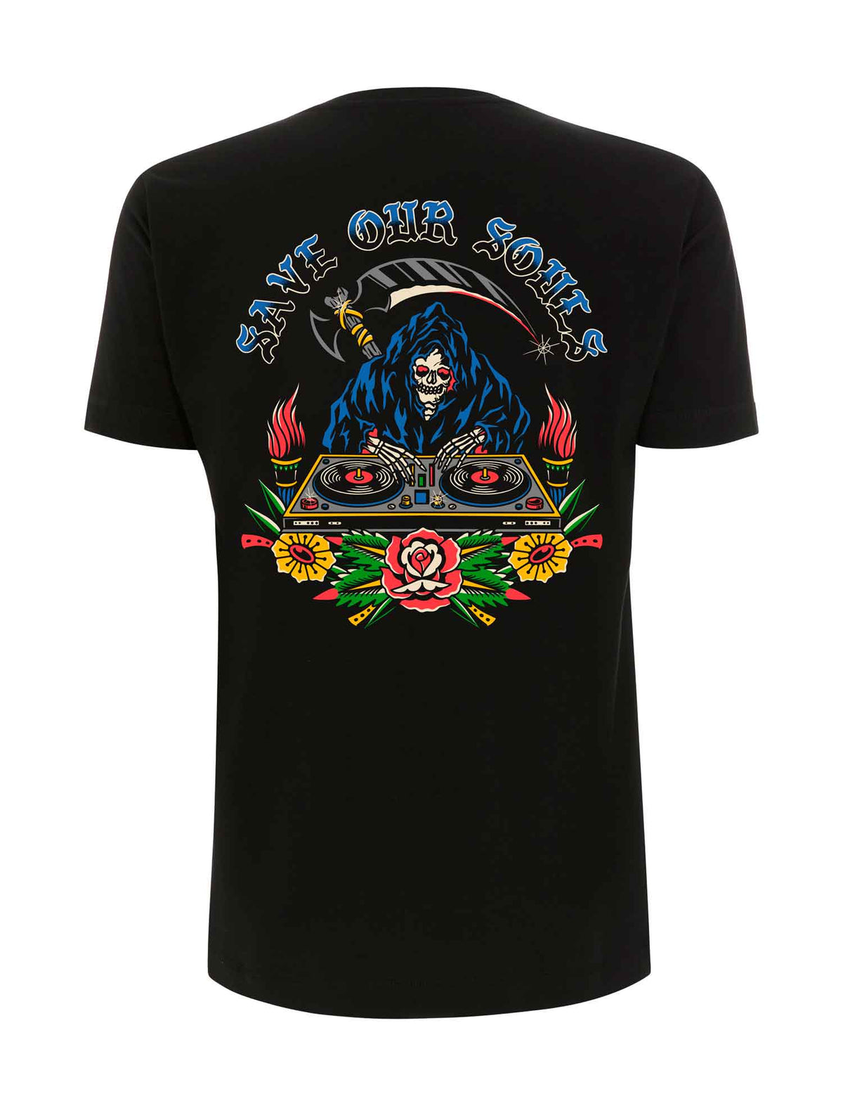 Death On Wax T-Shirt - Save Our Souls Clothing