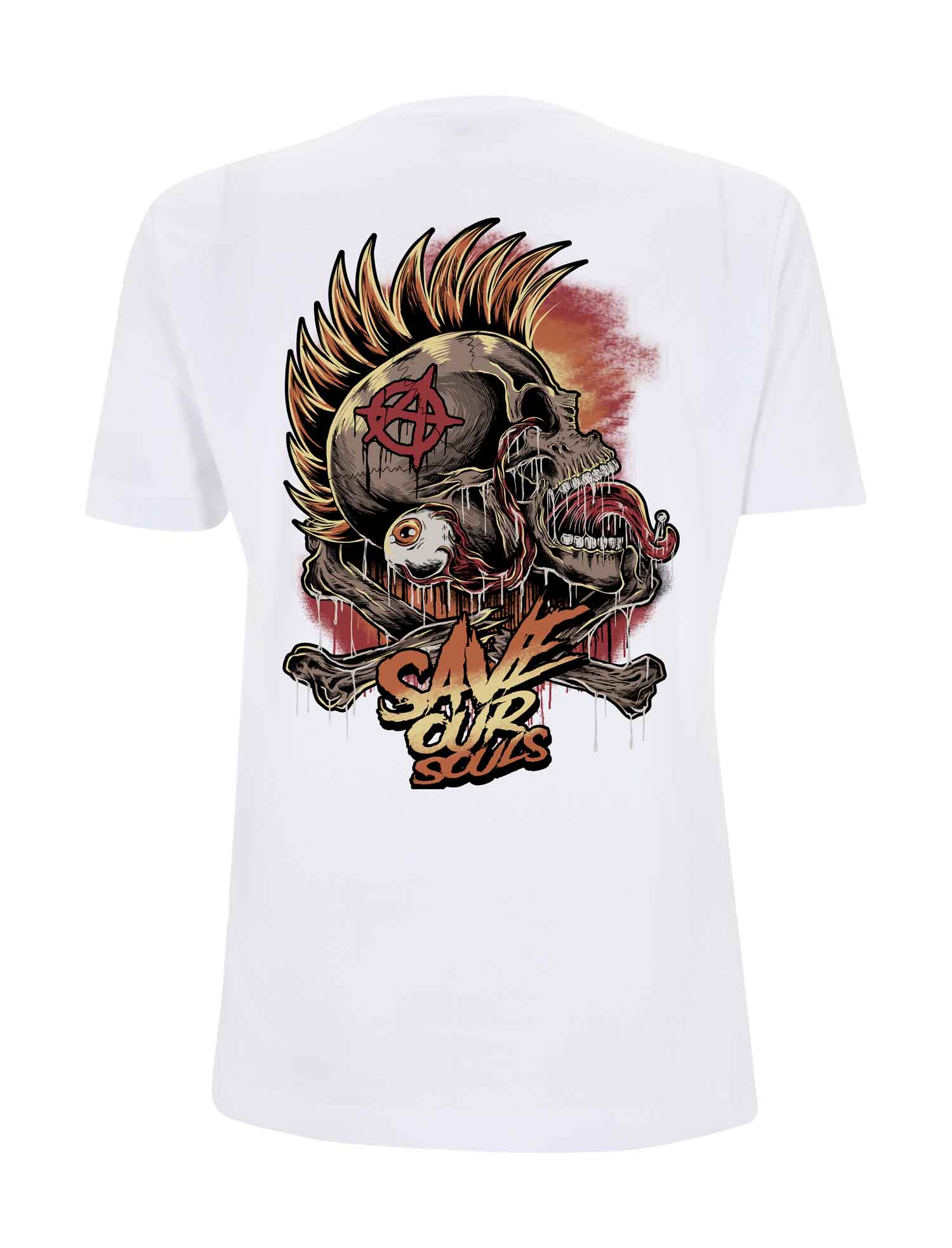 Skull & Bones T-Shirt - Save Our Souls Clothing