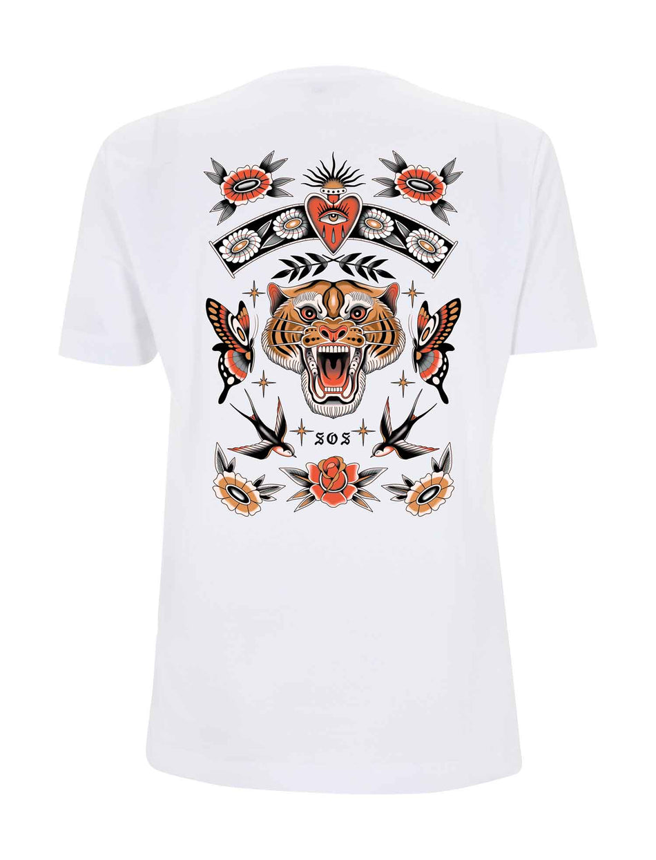 Tiger Flash Sheet T-Shirt - Save Our Souls Clothing