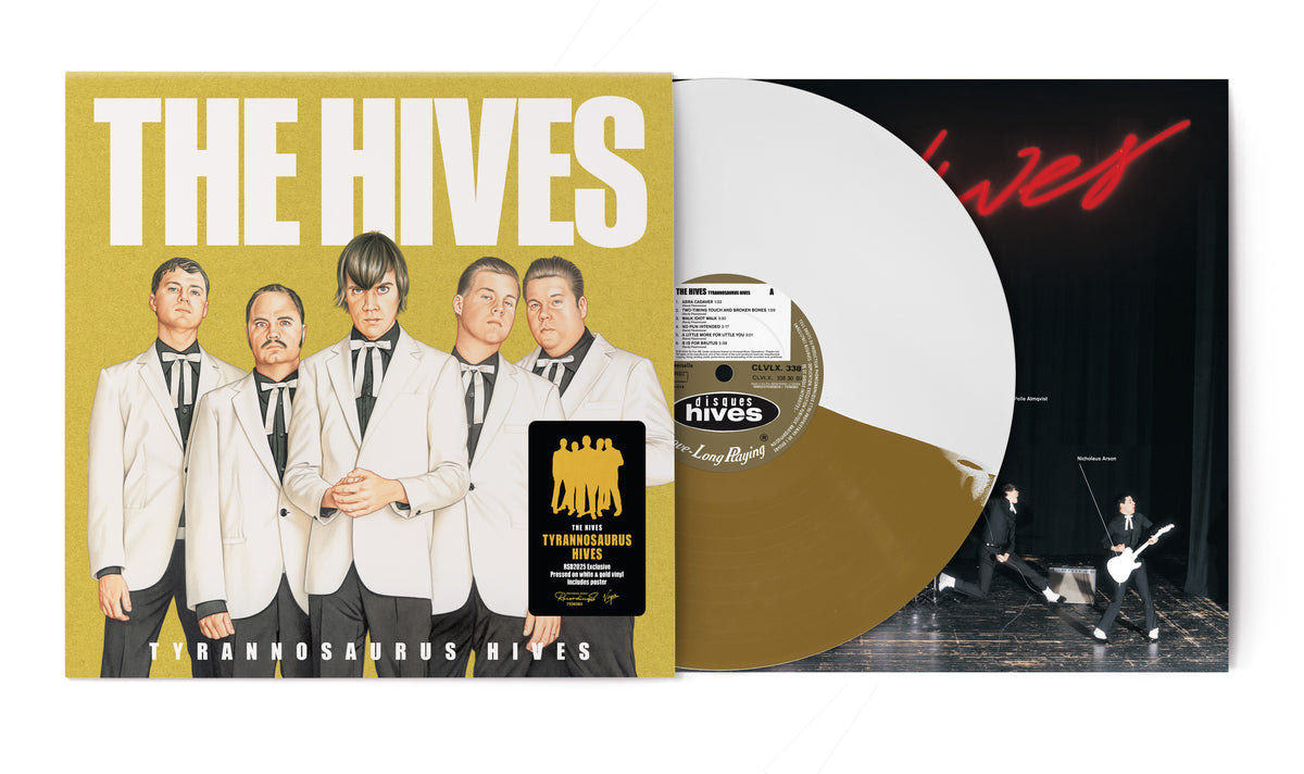 The Hives - Tyrannosaurus Hives - RSD 2025 (1LP White & Gold Vinyl)