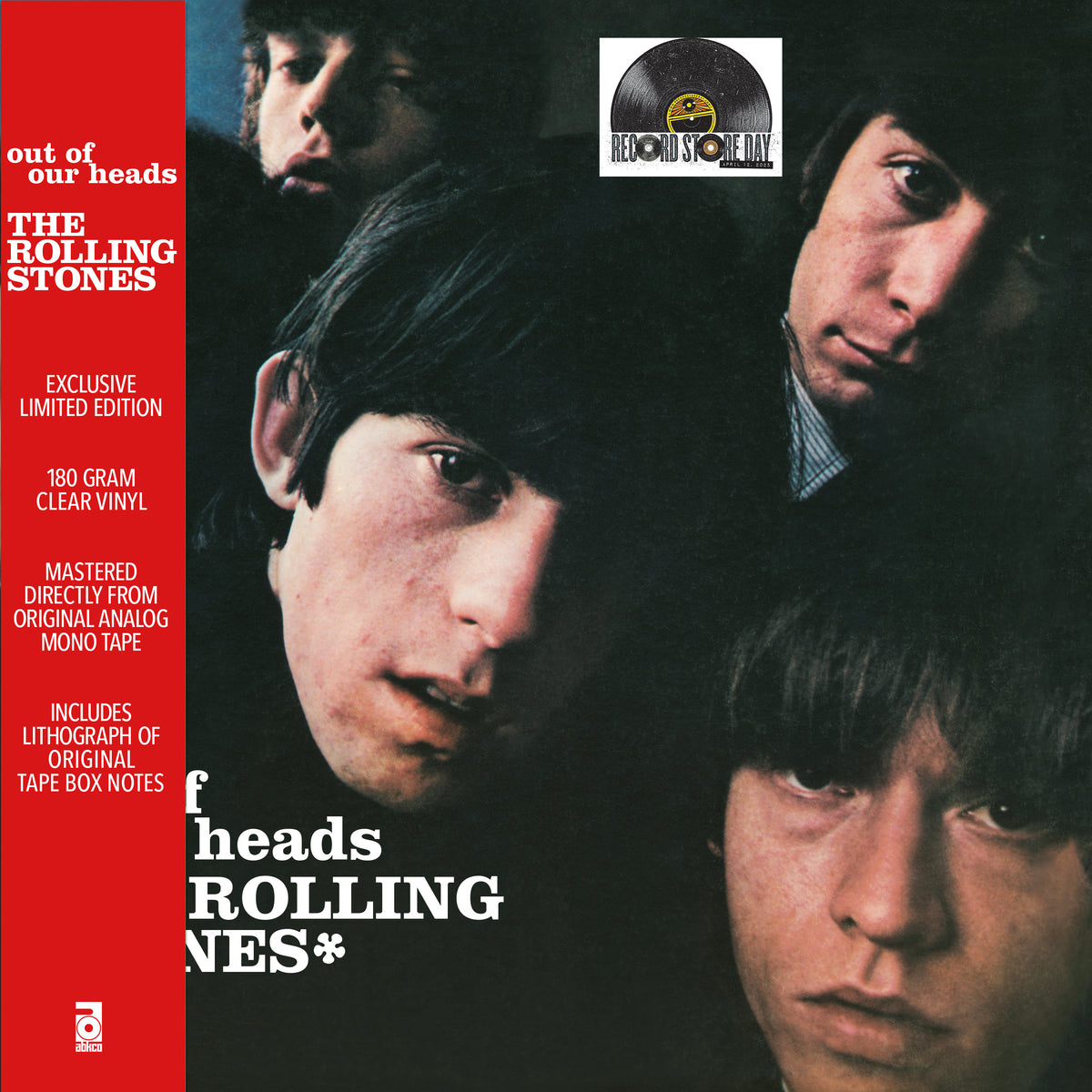 The Rolling Stones - Out of Our Heads (US version) - RSD 2025 (1LP Clear Vinyl)