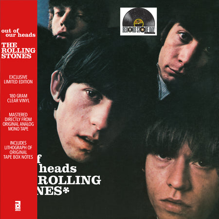 The Rolling Stones - Out of Our Heads (US version) - RSD 2025 (1LP Clear Vinyl)