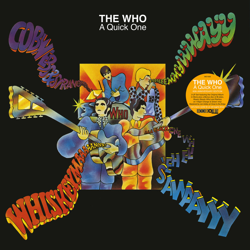 The Who - A Quick One - RSD 2026 (2LP Transparent Green & Orange Vinyl)