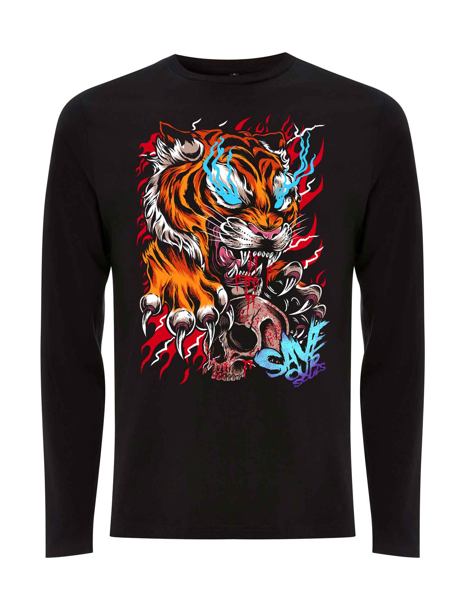 Tiger Style Long Sleeve T-Shirt - Save Our Souls Clothing