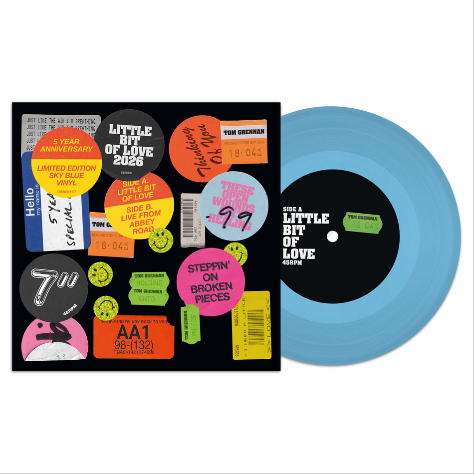 Tom Grennan - Little Bit Of Love (7" Sky Blue Vinyl)