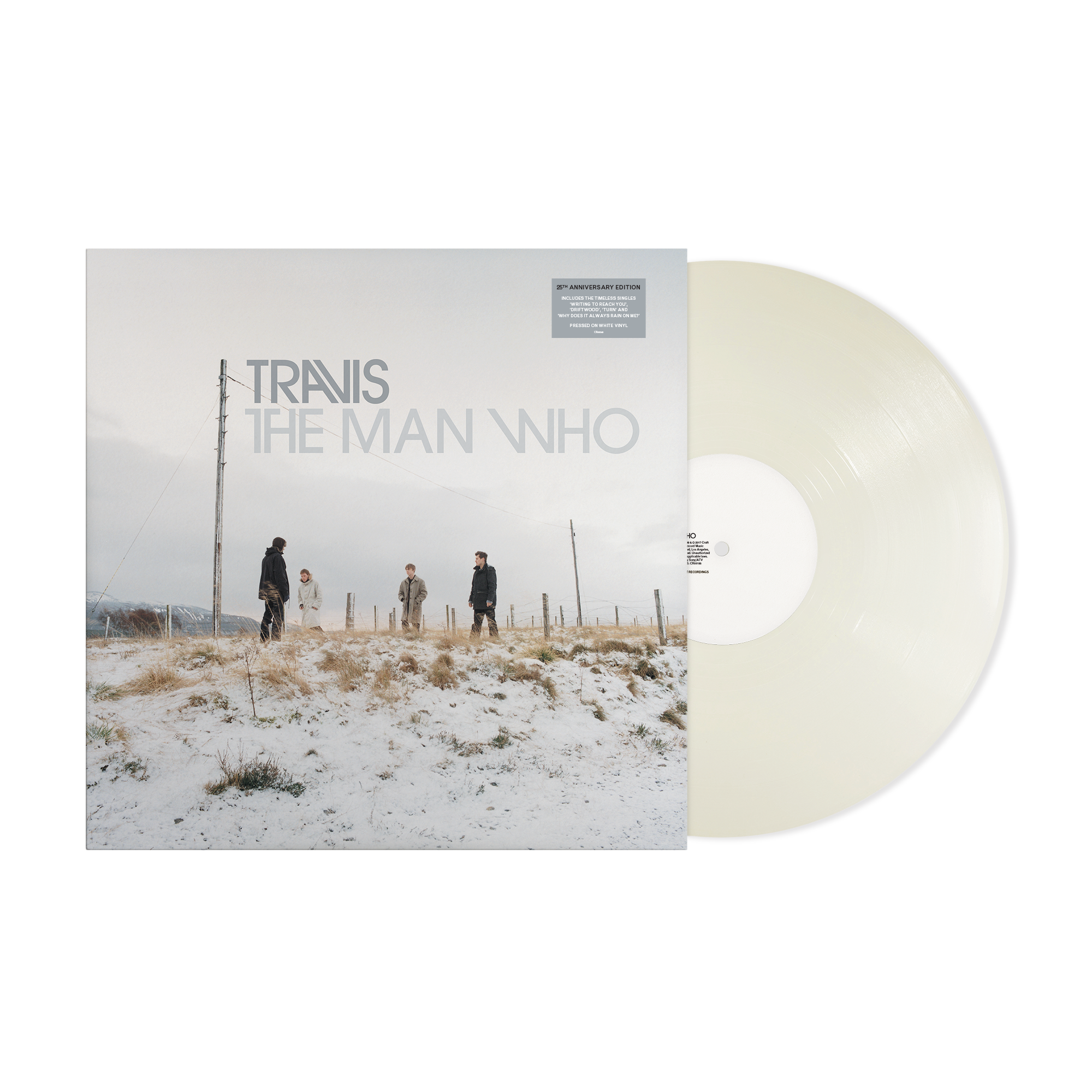 Travis - The Man Who - NAD 2024 (1LP White Vinyl)