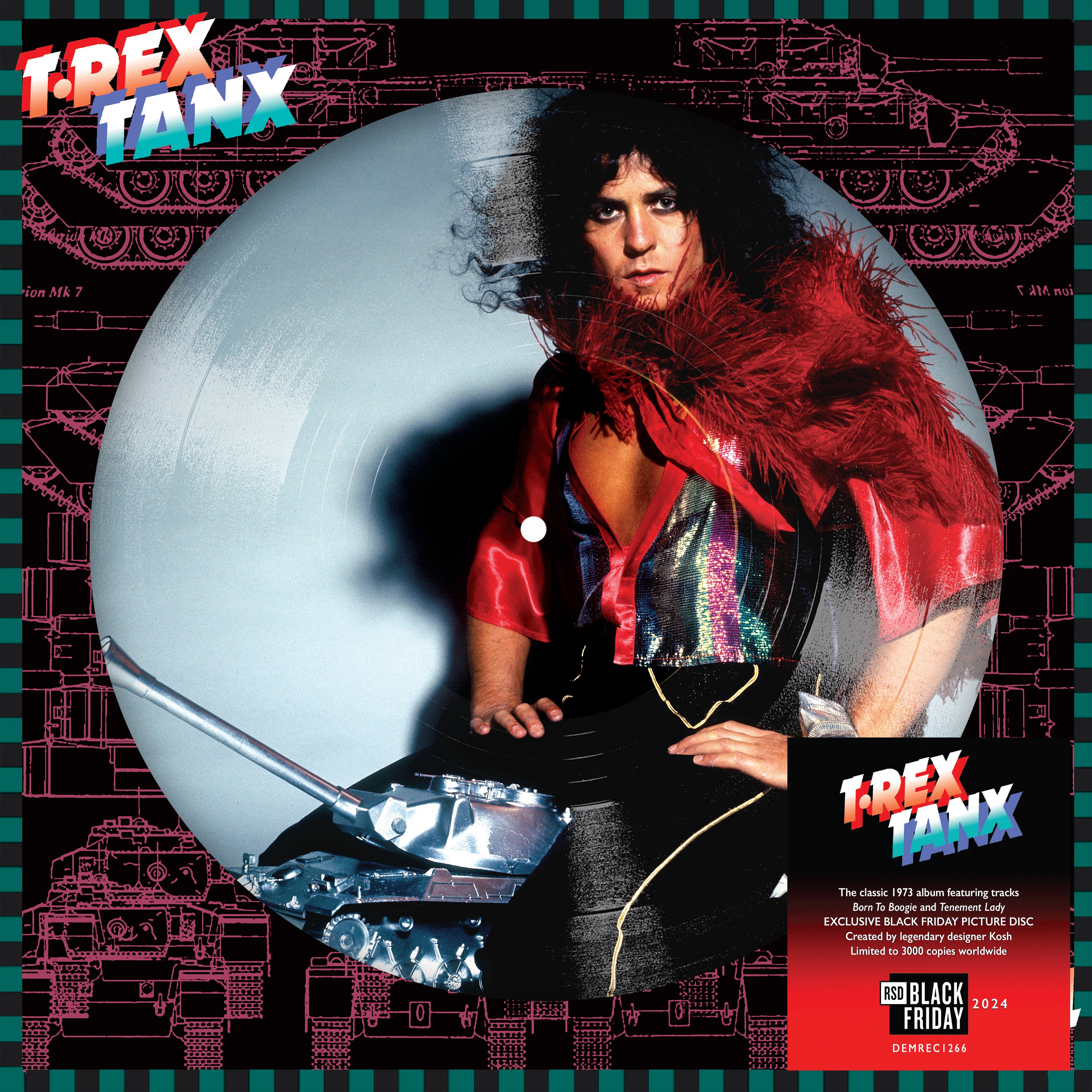 T.Rex - Tanx - RSD Black Friday 24 (1LP Picture Disc)