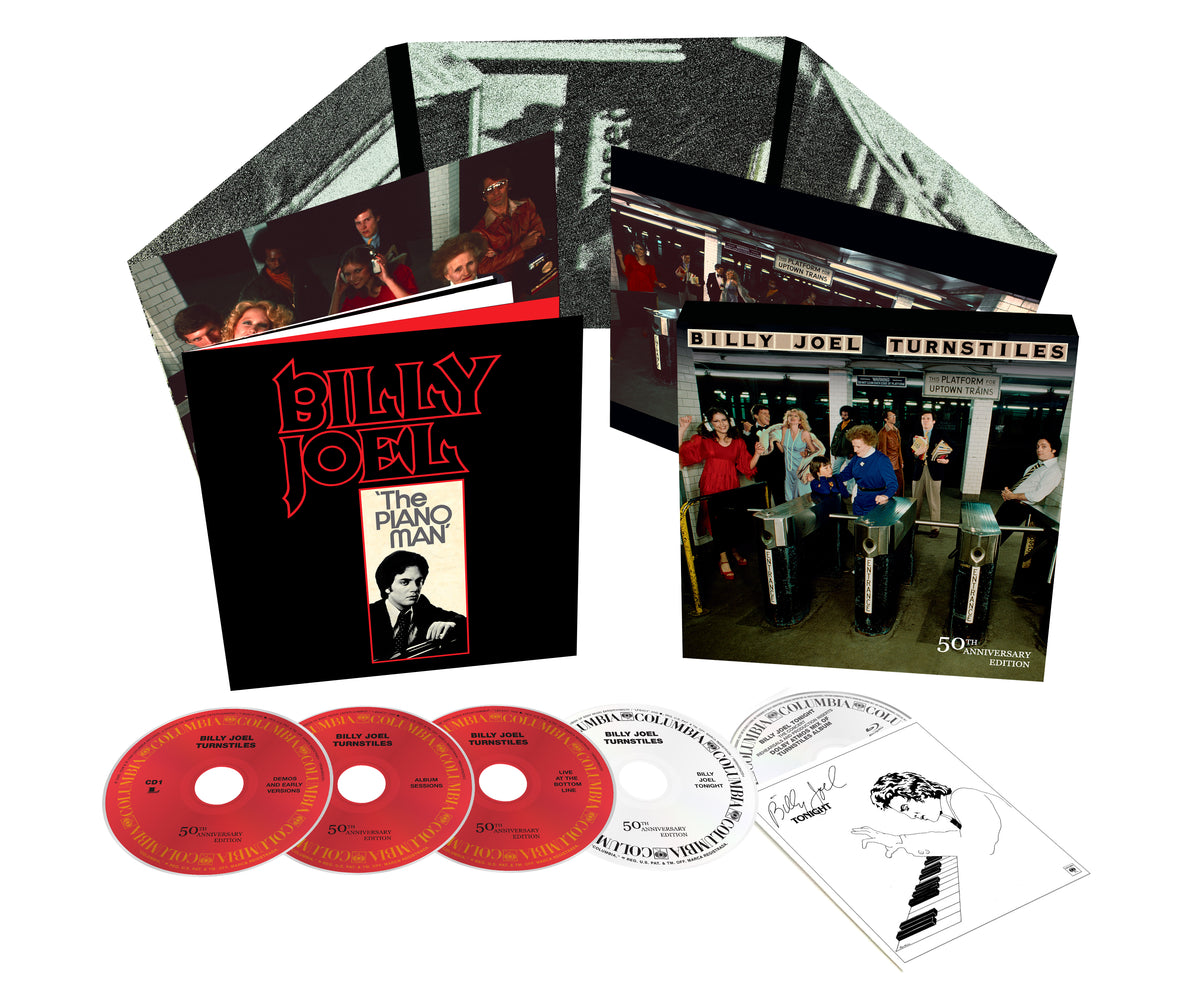 Billy Joel - Turnstiles (50th Anniversary) (4CD/Blu-Ray)