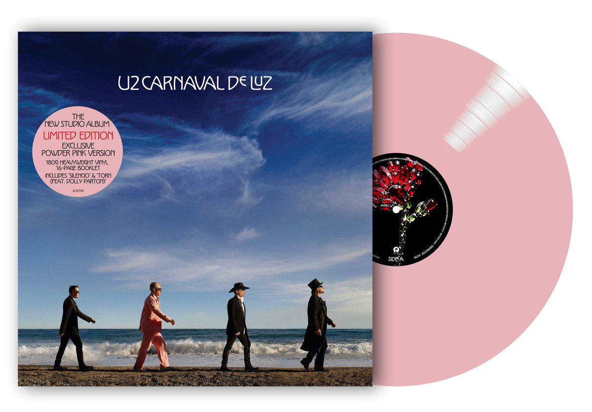 U2 - Carnaval De Luz (1LP Powder Rose Pink Vinyl)