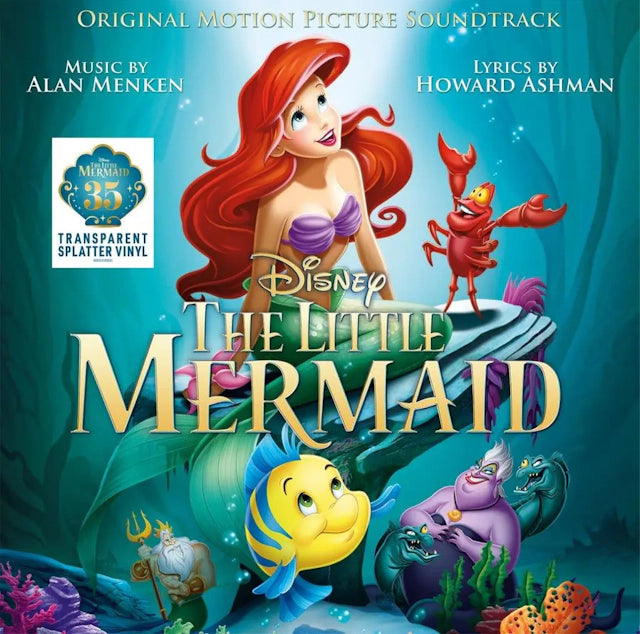 The Little Mermaid - 35th Anniversary Edition (1LP Splatter Vinyl)