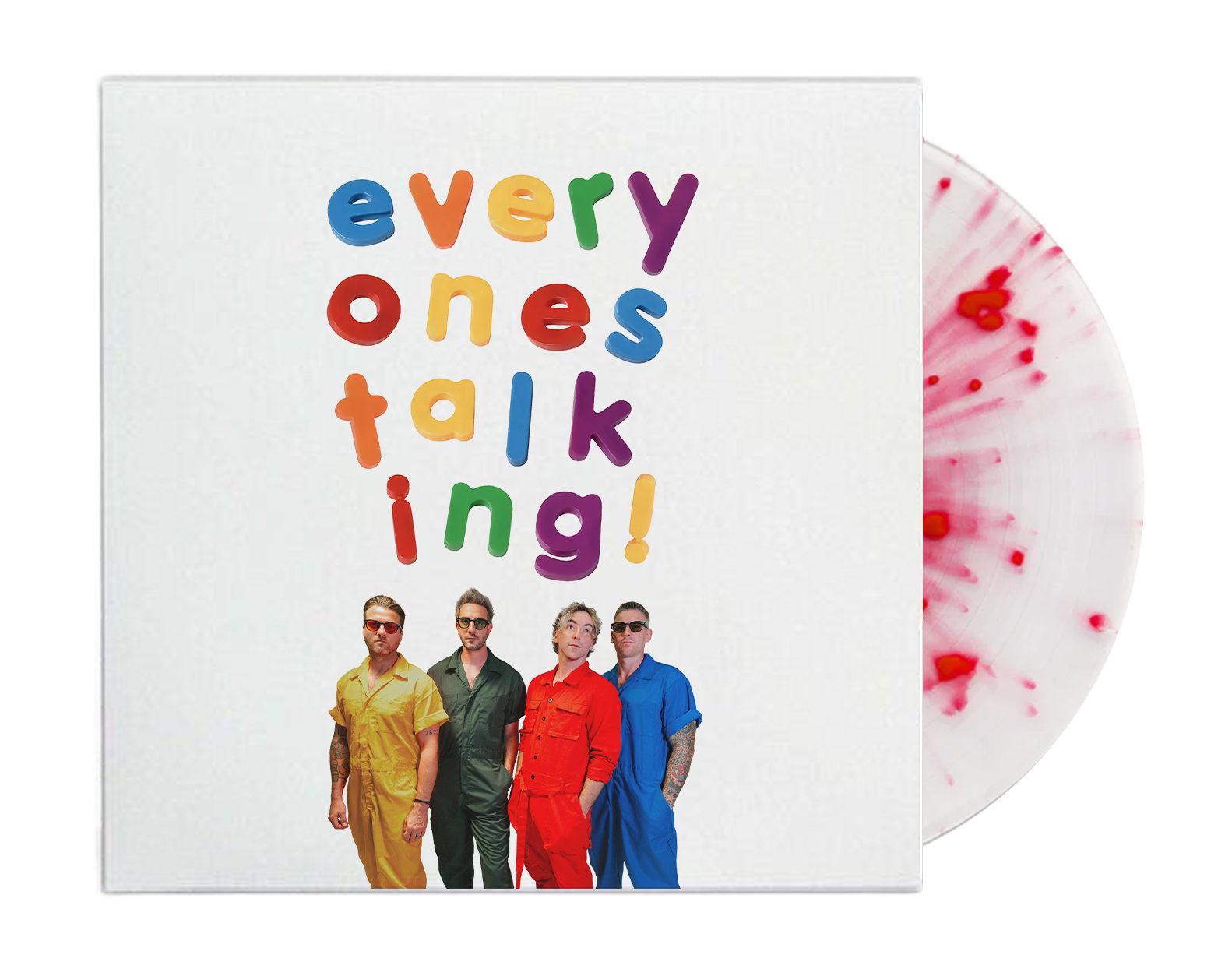 All Time Low - Everybody's Talking (1LP White & Red Vinyl)