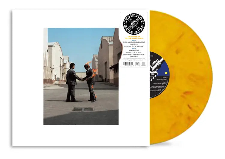 Pink Floyd - Wish You Were Here (50th Anniversary) (1LP Flame Yellow Vinyl)