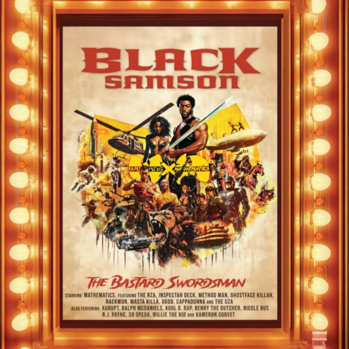Black Samson, The Bastard Swordsman: Wu-Tang, The Saga Continues Collection (1LP)