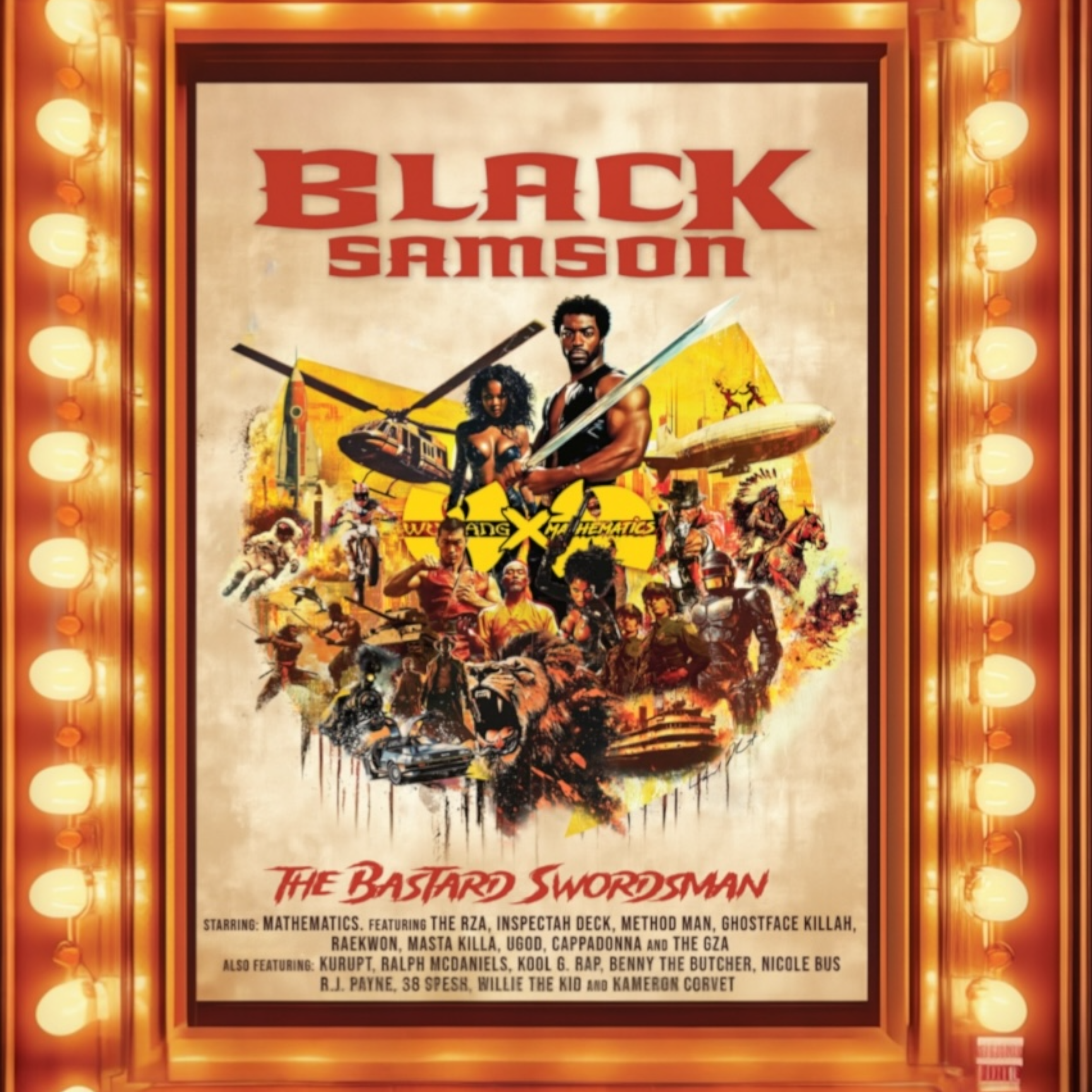 Black Samson, The Bastard Swordsman: Wu-Tang, The Saga Continues Collection (1LP)