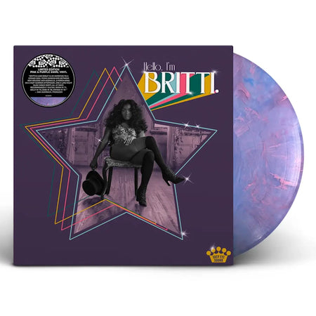 Britti - Hello, I'm Britti (1LP Pink & Purple Swirl Vinyl)