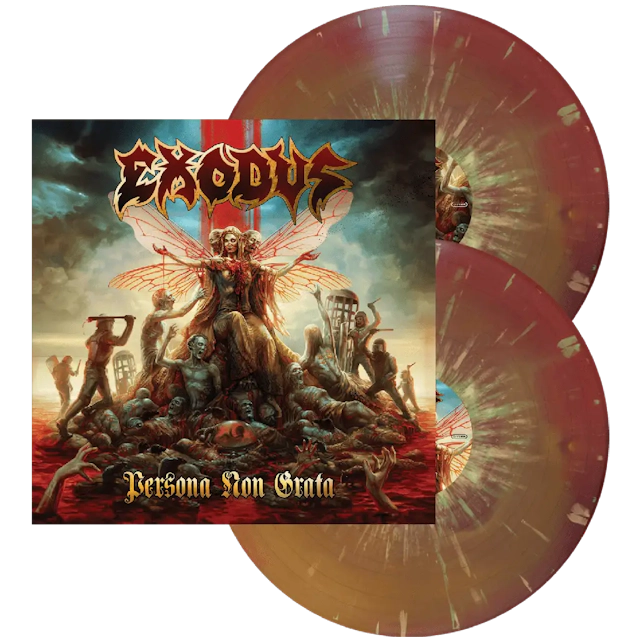 Exodus - Persona Non Grata (2LP Gold, Black & Turquoise Splatter)