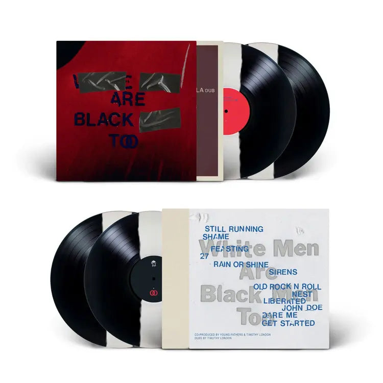 Young Fathers - White Men Are Black Men Too (10th Anniversary Edition) - RSD Black Friday 25 (2LP Black & White Vinyl) 