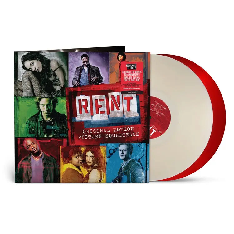 Rent - Original Soundtrack - RSD Black Friday 25 (2LP Red & White Vinyl)