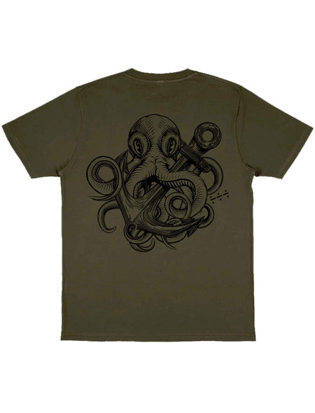 Military Kraken T-Shirt - Save Our Souls Clothing