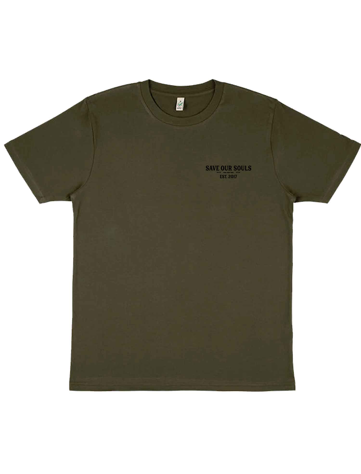 Military Kraken T-Shirt - Save Our Souls Clothing